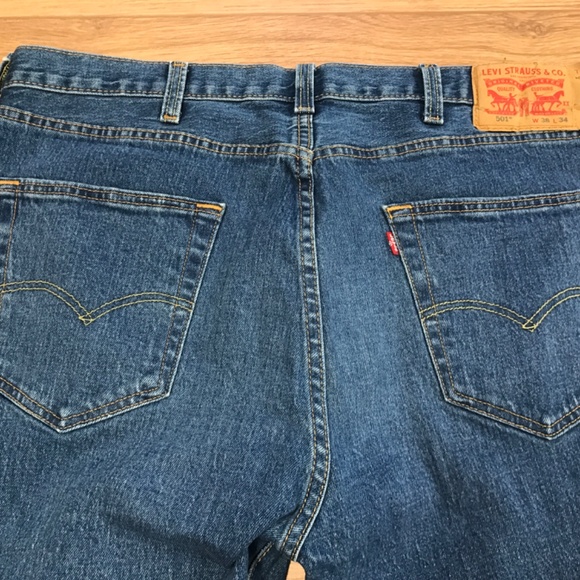 Levi’s 501 men’s Jeans size 38x34 - Picture 9 of 10